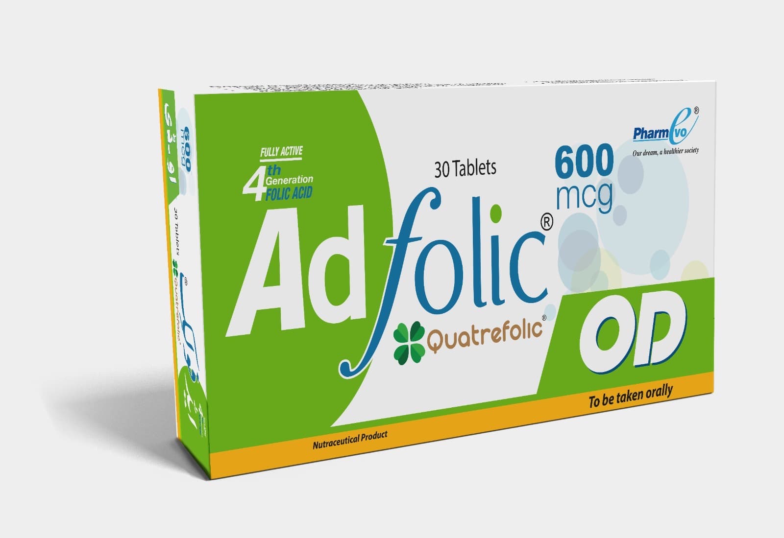 AD Folic OD Tablet packaging