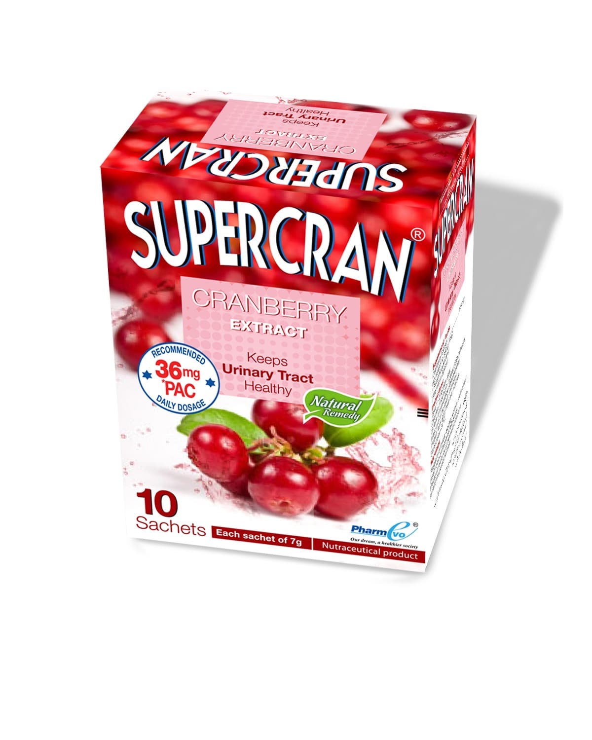 Supercran Sachet packaging